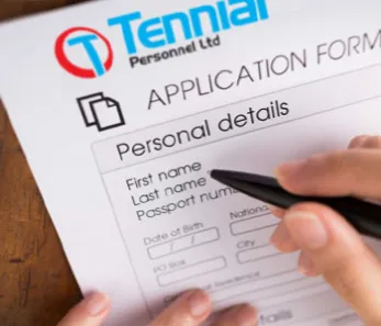 Tennial Personnel Application Form